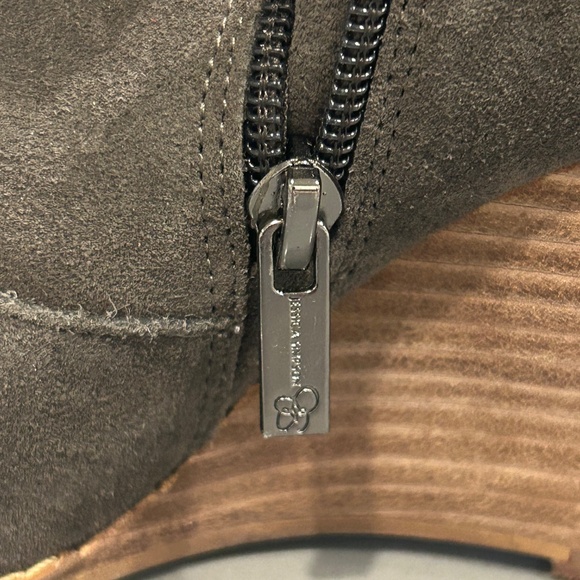 Jessica Simpson Gray Wedge Booties - Picture 2 of 2
